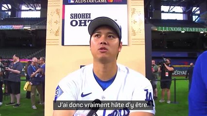 All-Star Game - Ohtani : "C'est vraiment une atmosphère formidable, j'ai hâte d'y être"