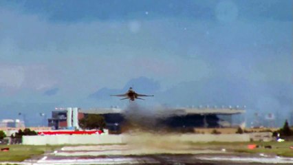 "F-16 Grippan Section Hot Scramble: Real-Time Combat Readiness and Tactics"