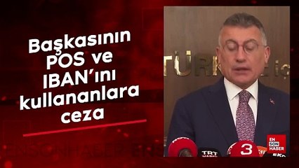 Başkasının POS ve IBAN'ını kullananlara ceza