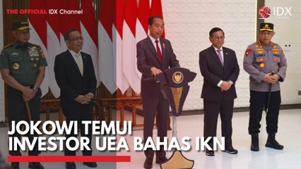 Jokowi Temui Investor UEA Bahas IKN
