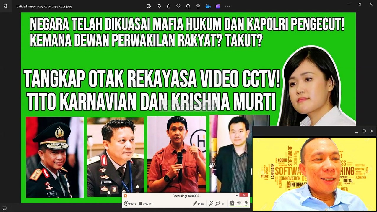 NEGARA DARURAT DIKUASAI MAFIA HUKUM. KAPOLRI PENGECUT DAN BUNGKAM. KEMANA KALIAN DPR?