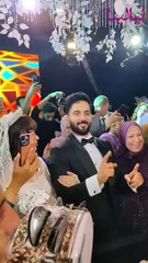 #مصطفي_ابو_سريع يرقص ويغني في حفل زفاف #حسني_شتا ويشعل الحفل
