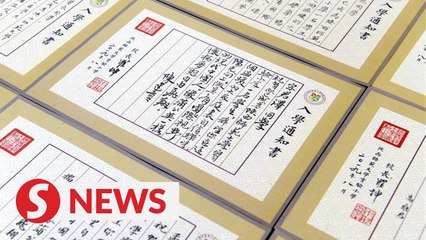 China varsity continues to send out handwritten admission letters for 18th year