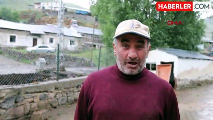 Erzurum'da sağanak sele dönüştü, 16 ev ve ahır kullanılamaz hale geldi