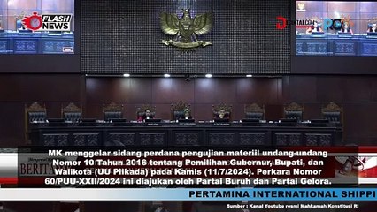 Partai Buruh dan Gelora Ajukan Uji Materi UU Pilkada ke MK, Terkendala Pengajuan Calon Kepala Daerah