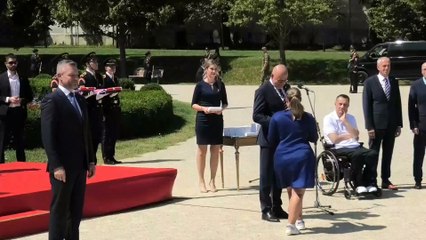 Sľub olympionikov do rúk prezidenta SR Petra Pellegriniho