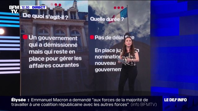 Comment fonctionne un gouvernement démissionnaire: des ministres toujours en place mais avec des pouvoirs limités