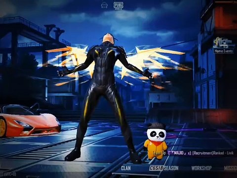 CapCut video editing pubg lobby video #pubg mobile