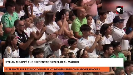 Kylian Mbappé fue presentado en el Real Madrid
