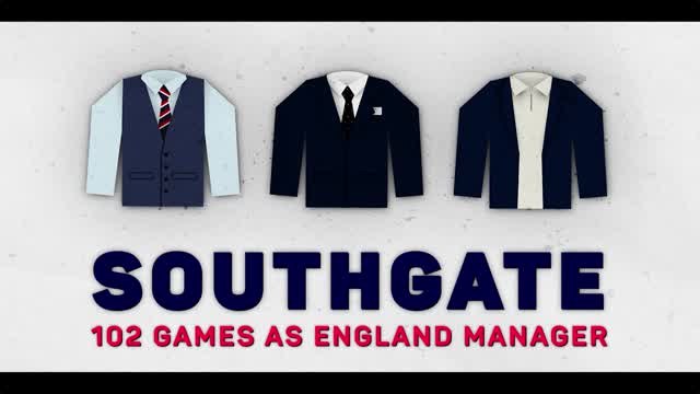 Gareth Southgate's England: 102 games and out