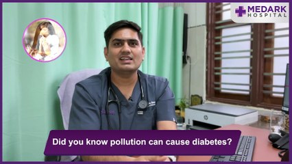 Shocking Study: Pollution Causes Diabetes? Dr. Dharmendra Rathi Explains! | Diabetes Treatment in Haryana | Diabetologist in Haryana