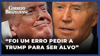 BIDEN DIZ QUE TRUMP PROMETEU "BANHO DE SANGUE" CASO PERCA A ELEIÇÃO