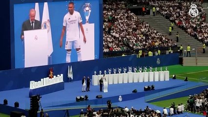 Florentino Pérez y su mensaje a Mbappé: "Has hecho un esfuerzo por venir que muchos ni se imaginan"