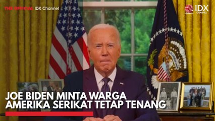 Joe Biden Minta Warga Amerika Serikat Tetap Tenang