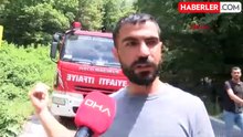 Bahçeköy Kemerburgaz Orman Yolunda Otomobil Takla Attı