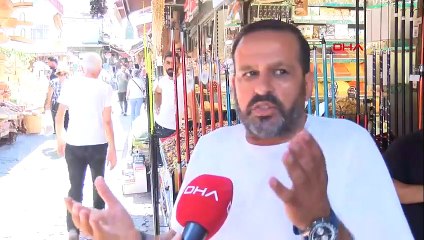 Eminönü'ndeki elektrik kablolarına esnaftan tepki! Aklıma direkt İzmir geldi