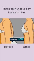 Three minutes a day loss arm fat