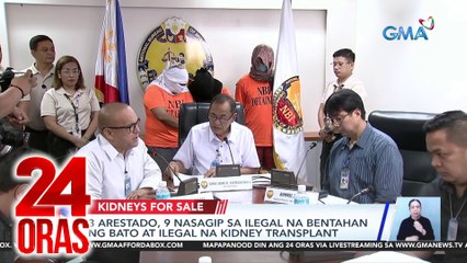 24 Oras: (Part 1) Iligal na bentahan ng kidney; detention cell para kay Guo; bill shock ngayong July; susunod na RORE sa WPS; 4 days to go bago ang GMA Gala 2024, atbp.