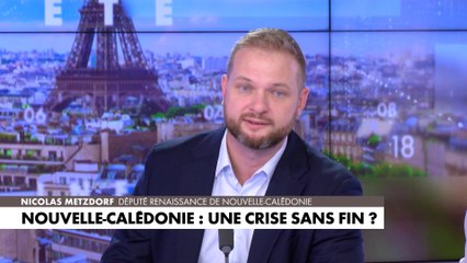 Nicolas Metzdorf : «L'Etat ne tient pas l'ordre sur l'ensemble du territoire» de la Nouvelle-Calédonie