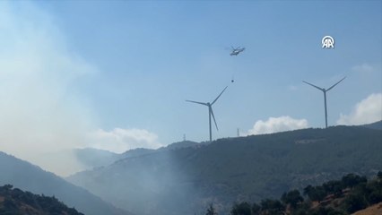 Hatay Belen’de orman yangını