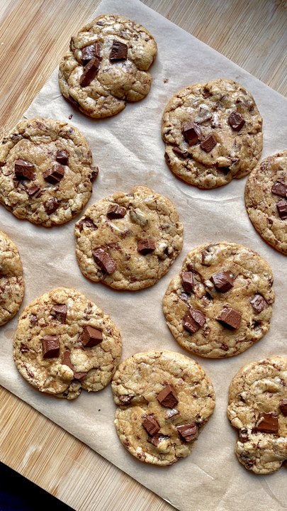 Mes Cookies Parfaits | Recette Inratable de Cookies aux Pépites de Chocolat 