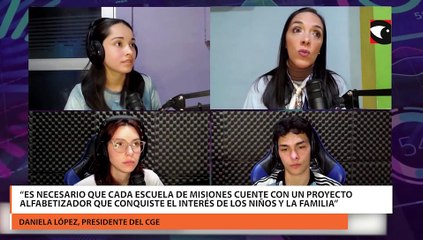 “Es necesario que cada escuela de Misiones cuente con un proyecto alfabetizador que conquiste el interés de los niños y la familia”