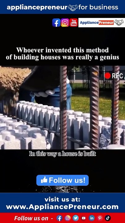 Brilliant Mind Revolutionized Home Construction #construction Introducing the seamless process that allows for installation with unparalleled ease, proving that the future of architecture is not only inventive  (1)