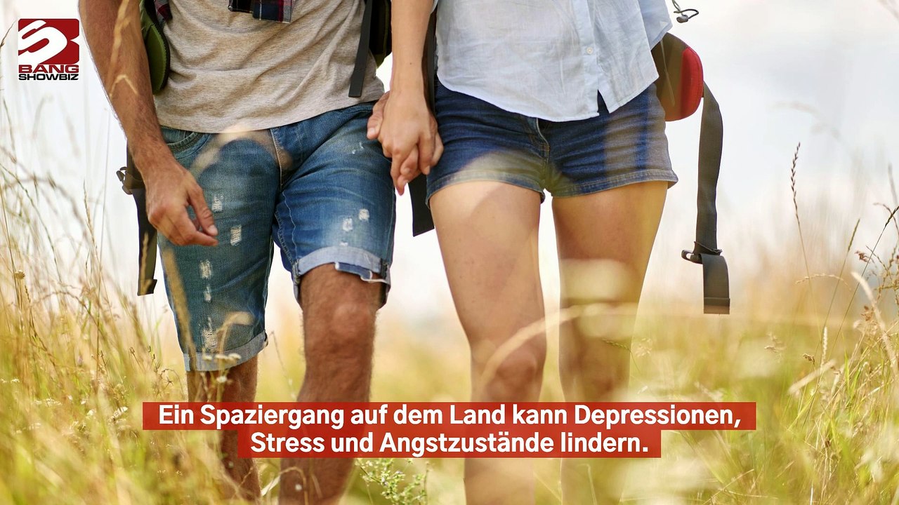 Experten verkünden, dass Spaziergänge auf dem Land die Stimmung heben