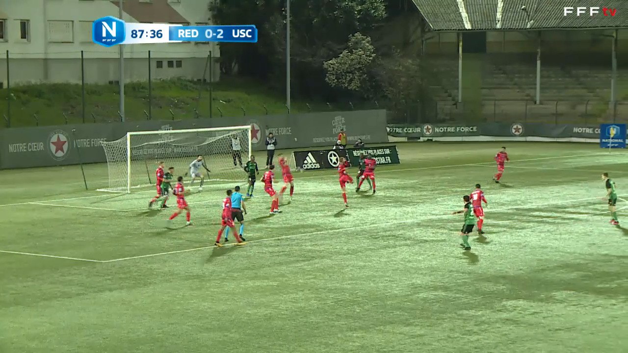 But du Red Star par Roye !