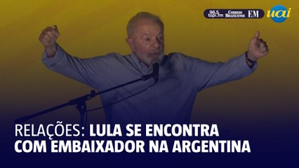 Lula se reúne com embaixador do Brasil na Argentina para 'repassar' relação bilateral