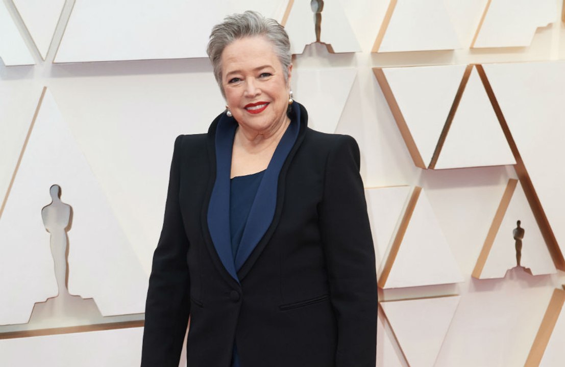Kathy Bates used to "fly home" from jobs if she was criticised