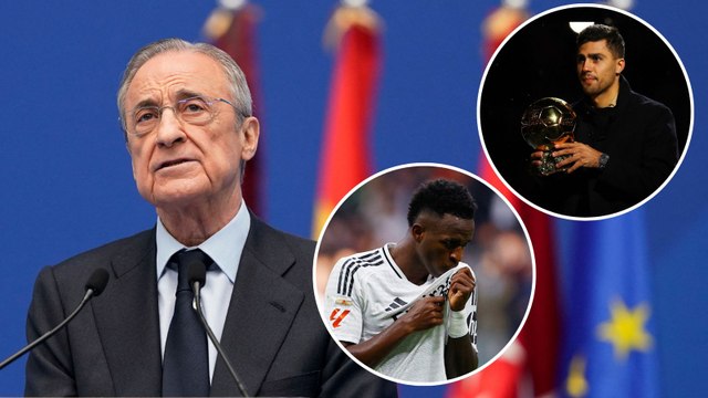 President Florentino Perez welcomes Kylian Mbappé to his 'home'