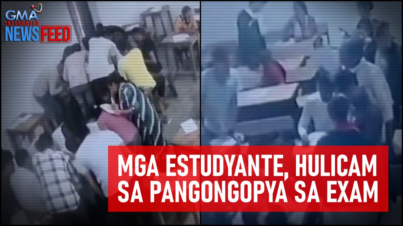Mga estudyante, hulicam sa pangongopya sa exam! | GMA Integrated Newsfeed