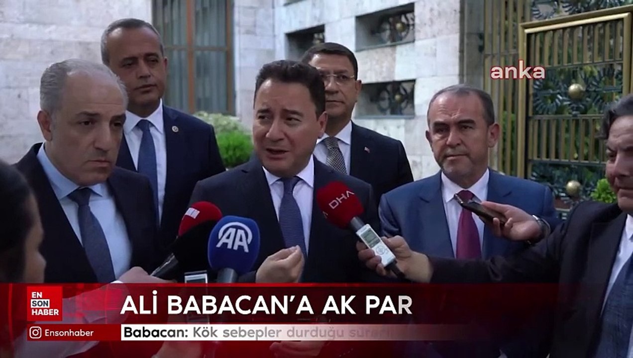 Ali Babacan: AK Parti'den teklif gelirse geri çevirmeyiz