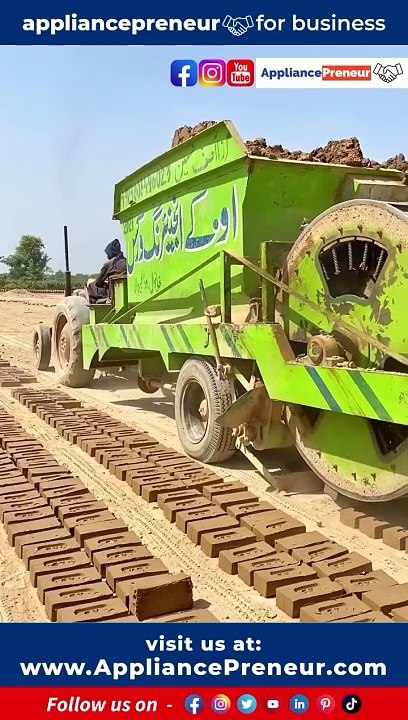 New Technology Bricks Making Machine #shorts Introducing the New Technology Bricks Making Machine. This isn't your ordinary brick-making process—it's a revolutionary leap into the future of construction. Picture a