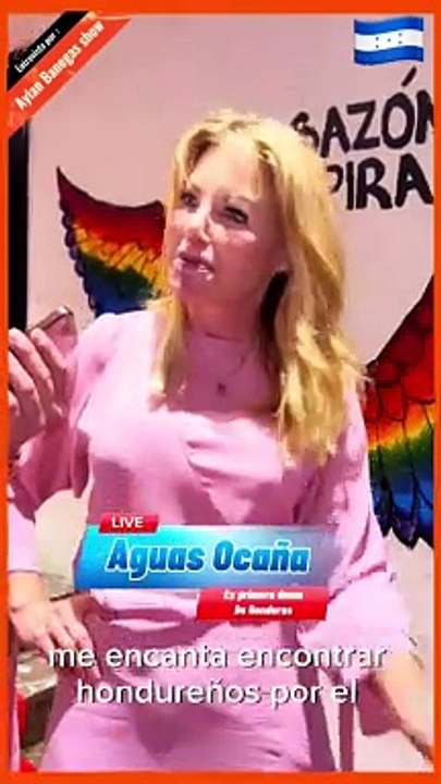 Aguas Santas Ocaña,  envía mensaje de agradecimiento a los hondureños