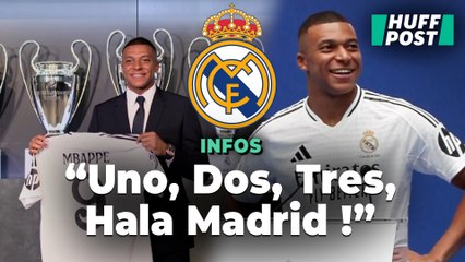 Kylian Mbappé au Real Madrid : les images fortes de sa présentation à son nouveau club