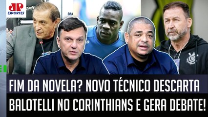 "É MUITO SIMPLES, cara! SABE pra quê essa HISTÓRIA de Balotelli no Corinthians SERVIU??" VEJA DEBATE
