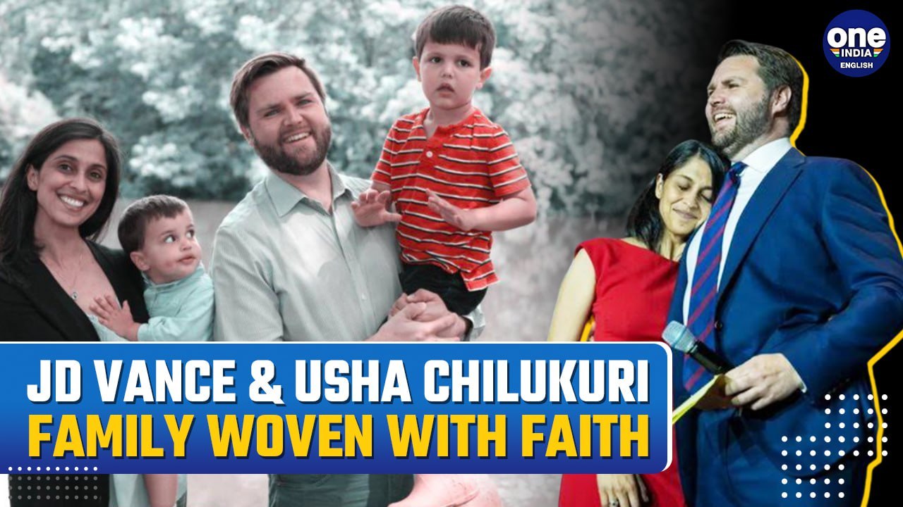 JD Vance's Hindu-Christian Love Story: How His Wife Usha Shaped His Life | Journey of Faith & Family