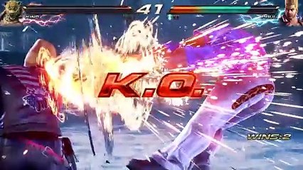 TEKKEN 7 KING V/S PAUL FIGHT GAME PLAY
