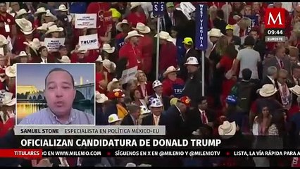 Especialista analiza elección de compañero de fórmula de Donald Trump rumbo a elecciones en EU