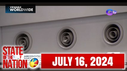 State of the Nation Express: July 16, 2024 🚨 | Motorbike Crash & NAIA Terminal Cooling Update