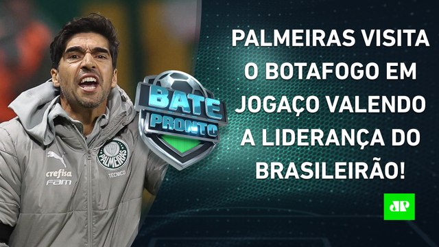 É HOJE! LÍDERES, Palmeiras e Botafogo fazem JOGAÇO no RJ; Corinthians VENCE! | BATE-PRONTO