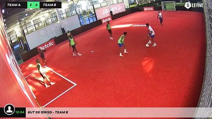 But de Idriss - Team B