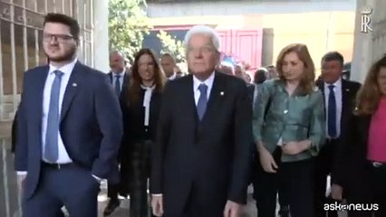 Mattarella al museo Mocca a San Paolo: siamo tutti un po' migranti