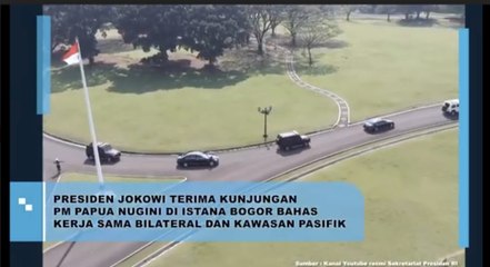 Presiden Jokowi Terima Kunjungan PM Papua Nugini di Istana Bogor Bahas Kerjasama Bilateral dan Kawasan Pasific
