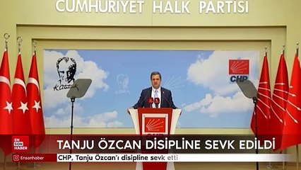 CHP, Tanju Özcan'ı disipline sevk etti