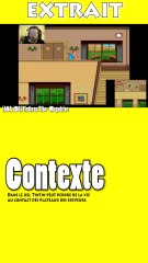 Tintin se prend les plateaux des serveurs