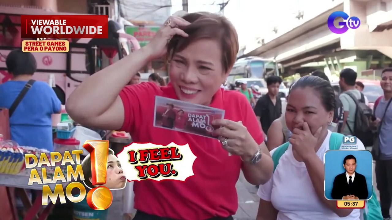 Pera o payong street games kasama si Mommy Su sa Cubao | Dapat Alam Mo!