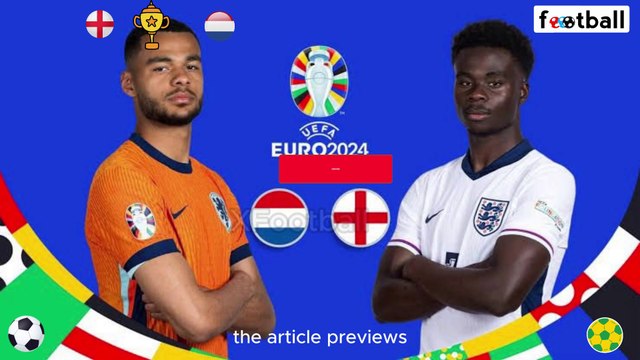 England vs Netherlands (2-1) EURO 2024 Semi Final | ollie watkins goal harry kane goal